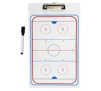 RCGOFOLLOW Tableau d'entraînement de Hockey sur Glace : Tableau Blanc Lisse et imperméable pour Une Utilisation Durable, offrant Un Affichage intuitif pour la Planification