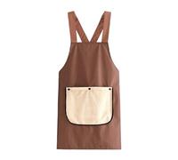 RCGOFOLLOW Tablier léger à croisé avec serviette incluse. Imperméable et léger, idéal pour la cuisine à la maison, les activités de plein air et autres, kaki