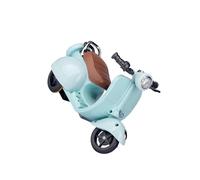 RCGOFOLLOW Trottinette électrique pour Enfants, Moto acrobatique rotative à 360°, Jouet Dansant avec Musique et lumières Vives, Cadeau créatif pour Animaux de Compagnie, Bleu, 21 x 22 cm