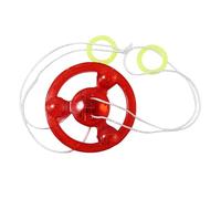 RCGOFOLLOW Volant d'inertie à cordelette colorée, Jouet Classique pour la Maison et l'école, pour Encourager Les Enfants à Jouer activement. Jouet Amusant Tirer sur la Ficelle.