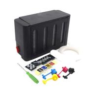 RCGtnnesa Kit de Remplacement de boîte de réservoir Vide d'imprimante 4 Couleurs, étui de Recharge CISS Bricolage Compatible avec Le système d'alimentation Continue en Encre