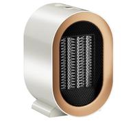 RCIDOS Radiateur soufflant en céramique 1200W, Compact Chauffage soufflant salle de bain,Économie d'énergie,Silencieux Protection Contre Surchauffe & Anti-Basculement pour des pièces jusqu'à 20m²