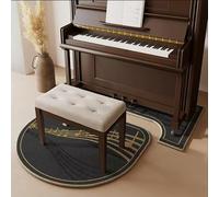 RcIdos Tapis insonorisé pour piano droit, tapis de chaise antidérapant résistant pour décoration d'intérieur, salon, étude, jeu (couleur : C, taille : 70 x 160 cm + 110 x 110 cm)