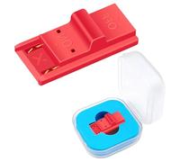 RCM Jig Compatible avec Nintendo Switch, Outil RCM de Court-Circuit pour Changer les Jeux de Fichiers GBA/FBA et Autres, Outil d'Accessoire RCM Loader Jig Switch avec Boîte de Rangement (Rouge)