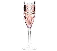 RCR 26327020006 Oasis Luxion Crystal Lot de 6, Flûtes à Champagne en Cristal, 160 ML, Compatibles Lave-Vaisselle, Verres de Boissons pour la Maison, Les Restaurants, Les Fêtes, Claire