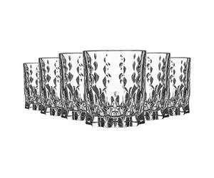 RCR 27277020006 Marilyn Luxion Crystal Lot de 6 Verres à Eau, Verres à Boire en Cristal, Ensemble de Verres pour Whiskey/Cocktails/Jus, 340 ml, Gobelets Transparents, Passe au Lave-Vaisselle