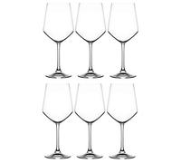 RCR Cristalleria Italiana Aria Collection 6 pièces Ensemble de verre de vin Universum Wine (18 oz)