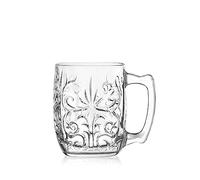 RCR Cristalleria Italiana S.p.a. Ligne Tattoo | Verres à Eau et Cocktail Gobelets Moscow Mule en Verre Modernes Set de 6 verres en cristal de 43 Cl