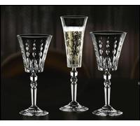 RCR Cristalleria Italiana Set Marilyn 18 Pcs - 6 Flûtes, 6 Clice 2, 6 Calive 3