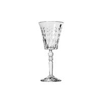 RCR Crystal 6 Piece Marilyn Verres à vin Set - Verre Moderne Cut Stemware Gobelets - 259ml