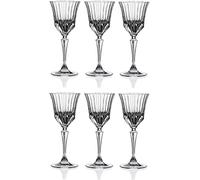 RCR Crystal Adagio Liqueur Glasses - 80ml (2.75oz) - Set of 6