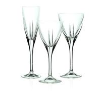 Rcr Fusion Service à verres en verre transparent 18 pièces