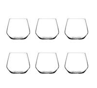 Set 6 Lunettes Eau Boisson Aria 55 CL En Eco Cristal Rcr pour Restaurant