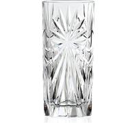 RCR Verres à cocktail Oasis Luxion Crystal – Lot de 6, 360 ml, Cristal, compatible lave‑vaisselle