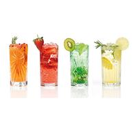 RCR Verres à cocktail hauts en cristal Luxion 26984020006, lot de 4
