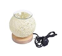 rcraftn Chauffe-Cire Électrique Brûleur À Huile Parfumée Fondant - Veilleuse pour Le Salon De La Chambre À Coucher du Bureau À Domicile