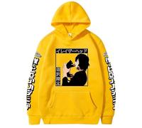 Rcrllya Anime My Hero Academia Hoodie Boku No Hero Academia Aizawa Shouta Mha Sweats Cozy Tops Sudadera Felpa Moletom (Jaune,XL)