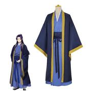 Rcrllya Han Fu Jinshi Cosplay Costumes Perruque Anime L'apothicaire Journaux Robe Uniforme Coiffure Kusuriya Pas Hitorigoto Halloween Costumes (Costume,M)