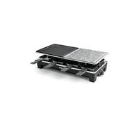 Rommelsbacher rcs 1350 raclette grill en acier inoxydable noir Noir G