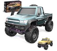 RCstrophex Voiture télécommandée 1:20 4WD tout-terrain RC Offroad Crawler avec lumière LED et double batterie, désert Tan véhicule tout-terrain pour amateurs et adultes