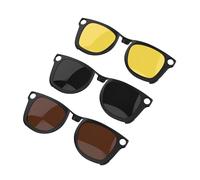 RCstyle Compatible avec les lunettes intelligentes Ray-Ban Meta Wayfarer (standard) à changement de couleur (marron, vision nocturne, jaune, noir)
