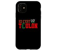 rct Rugby dans le sang en avant Toulon ! ici RCT Toulon Coque pour iPhone 11