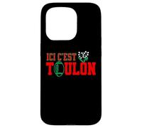 rct Rugby dans le sang en avant Toulon ! ici RCT Toulon Coque pour iPhone 15 Pro