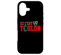 RCT Rugby dans Le Sang en Avant Toulon ! Ici RCT Toulon Coque pour iPhone 17