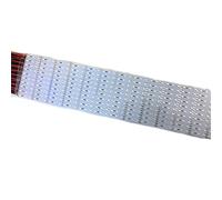 RCTGPGJAC 6pcs LED Lumières Rigides SMD 5730 50cm Bande Lumineuse BLANC/BLANC CHAUD/ROUGE/VERT/BLEU(Blu,24V)
