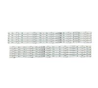 RCTGPGJAC Bande de rétro-éclairage LED 5 + 5, Lampe Compatible for TV 55 Pouces 55PUS6754 LB-GM3030-GJ0D22555X10AN22-R 55pus7304/12 55pus6704 55PUS7394 55PUS7504