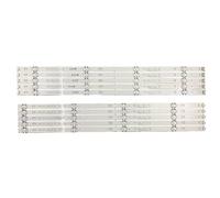RCTGPGJAC Bande de rétroéclairage LED, 30 pièces (3TV), Compatible for LG55UJ6309 55UJ635V 55UJ634V 55UJ630V 55UJ6300 SSC_55LJ55 55UJ63_A B Eav63632405 EAV63673005(10PCS(1TV))