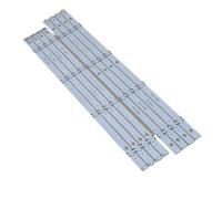 RCTGPGJAC Bande de rétroéclairage LED 8 pièces/Ensemble, Compatible for LG 49UH652V 49UH65_UHD_A B SSC_49inch_UHD_AB_REV00_151030 HC490DGN-ABRC1-214X EAV63452401