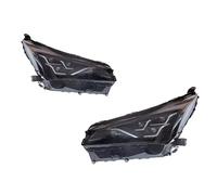 RCUIHGFB Feux avants Auto Compatible avec Lexus pour NX200 2015-2021 4 Lentilles Ensemble Phares Haut Gamme Complet Mise À Niveau Kit D'accessoires Projecteur Voiture