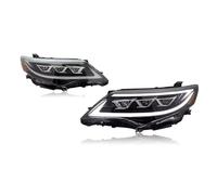 RCUIHGFB Feux avants Auto Compatible avec Toyota pour États-Unis pour Camry 2012 2013 2014 Phares Améliorés Feux Jour Modifiés Clignotants Dynamiques Accessoires Auto