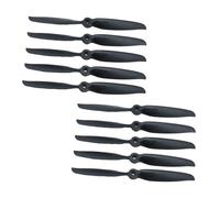 RCULWPLP 10 Pièces Hélice RC pour Modèles d'Avions Électriques Accessoires de Maintenance pour Systèmes de Propulsion Props de Remplacement pour Moteurs KV