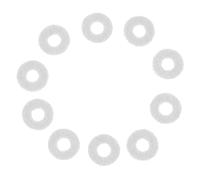 RCULWPLP 10 Pièces Rondelettes En Feutre Trompette Coussinets Accessoire Instrument à Vent Feutre Molletonné Adapté à Pratique Tournées, Blanc