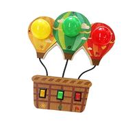 RCULWPLP Accessoire Tableau d'Activité Enfant Commutateur Lumière Jouet Sensoriel Pièce Bois pour Favoriser la Précision Apprentissage Manipulatif Adapté aux, Ballon