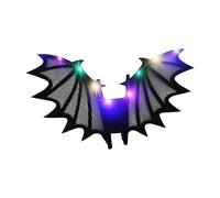 RCULWPLP Aile Chauve-souris Accessoire Déguisement Costume Animal Fille Garçon Plume Feutrine Élastique Durabilité Adaptée pour Mise En Scène Accessoire, Chauve-souris noire