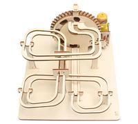 RCULWPLP Bois Jeu de Construction Roller Coaster Mécanique Modèle d'Assemblée Jouet Intellectuel Créatif Ornement Adapté pour la Décoration de