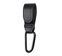 RCULWPLP Crochet Poussette Attache Polyvalente Soutien Sac Organizer Mobile En PU Cuir Accessoire Utilitaire Adapté pour Utilisation Extérieur Maison Shopping, noir