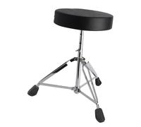 RCULWPLP Drum Throne Tabouret Musicien Siège Rembourré Support Trépied Caoutchouc Structure Résistante Taille Réglable Facile à Transporter pour Festivals