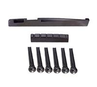 RCULWPLP Ensemble de Guitare 8 Pièces pour Guitares Acoustiques Gauchers, Accessoires, Pièces de Rechange