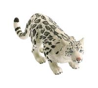 RCULWPLP Figurine Animale, Simulation, Statue D'animal, Réaliste, pour Comptoir, Décoration de Bureau, Modèle pour Jardin, Bureau, étagère, C, Léopard des neiges