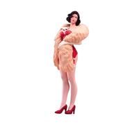 RCULWPLP Figurine Miniature de Femme, Objet de Collection En Résine Peinte à La Main, Accessoire de Décoration Idéal pour Dioramas, Décoration Intérieure et Ph, Hauteur 9.2 Cm