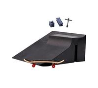 RCULWPLP Fingerboard Ramp Miniature Ensemble Parc Skate Jouet Éducatif Accessoire Skateboard Ramp Facile à Monter Fonction Convient Aux Enfants Amateur, Style A