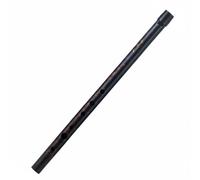 RCULWPLP Flûte Débutant Instrument Métallique Finition Soignée Orifices Précis Adaptée Initiation Musicale Répétition Quotidienne Scène, Noir Doré Tonalité C