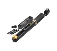 RCULWPLP Headless Pont Chevalet Guitare Électrique Pièce Queue Séparée Ensemble Nut Accessoires Selle Remplacement En Alliage de Zinc Performance Fiable Adapté, Noir