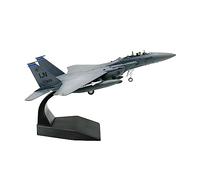 RCULWPLP Maquette d'avion de Chasse F15E à L'échelle 1/100 en Alliage Moulé sous Pression, Jouet de Simulation, Cadeau pour Adulte, Objet de Décoration