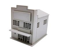 RCULWPLP Maquette Résidentielle à L'échelle Ho 1/87, Assemblée, pour Maquettes Architecturales, Accessoire de Modélisme Ferroviaire, 8cmx10cmx9.1cm