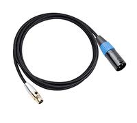 RCULWPLP Mini XLR Vers XLR Câble Adaptateur Stereo Connecteur Triple Broche Souple Cuivre Sans Bruit Spécialement Conçu pour Mixer Enregistre, 2M